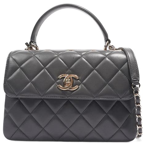 chanel borsa grigia|Chanel borse.